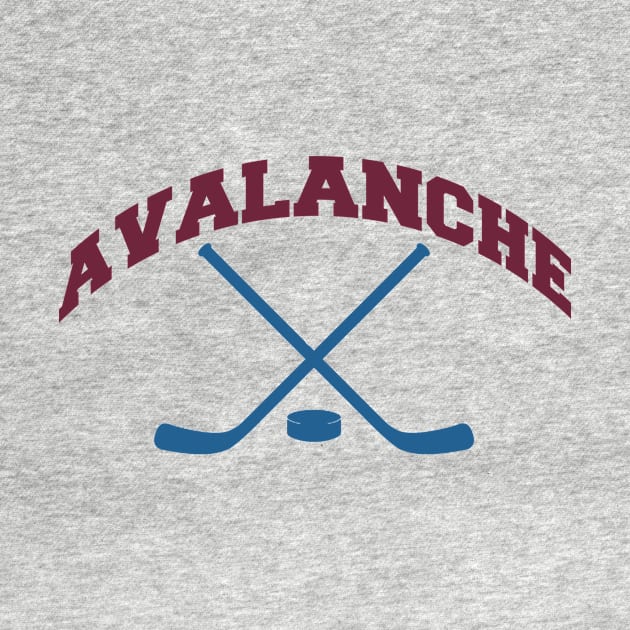 Avalanche Hokey small logo by CovpaTees